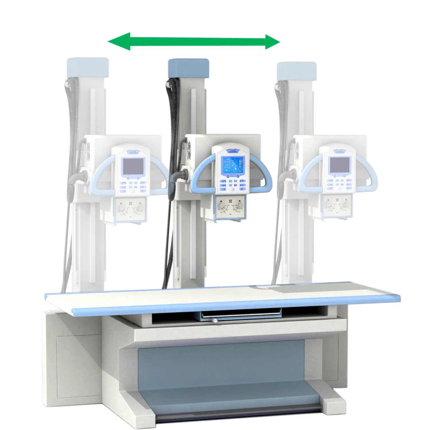 Med-X-L500b Hot Sale 500mA Medical X-ray Radiography Equipment